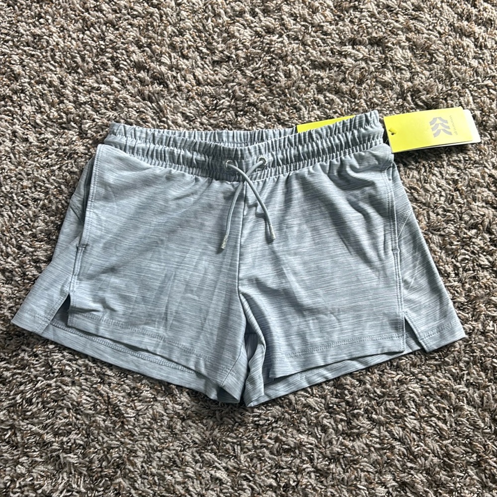 All In Motion Gray Girls Shorts